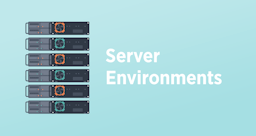 Use three separate server environments