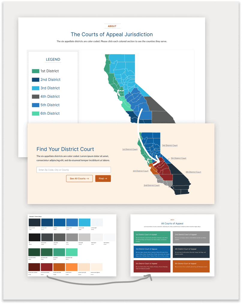 Maps of california