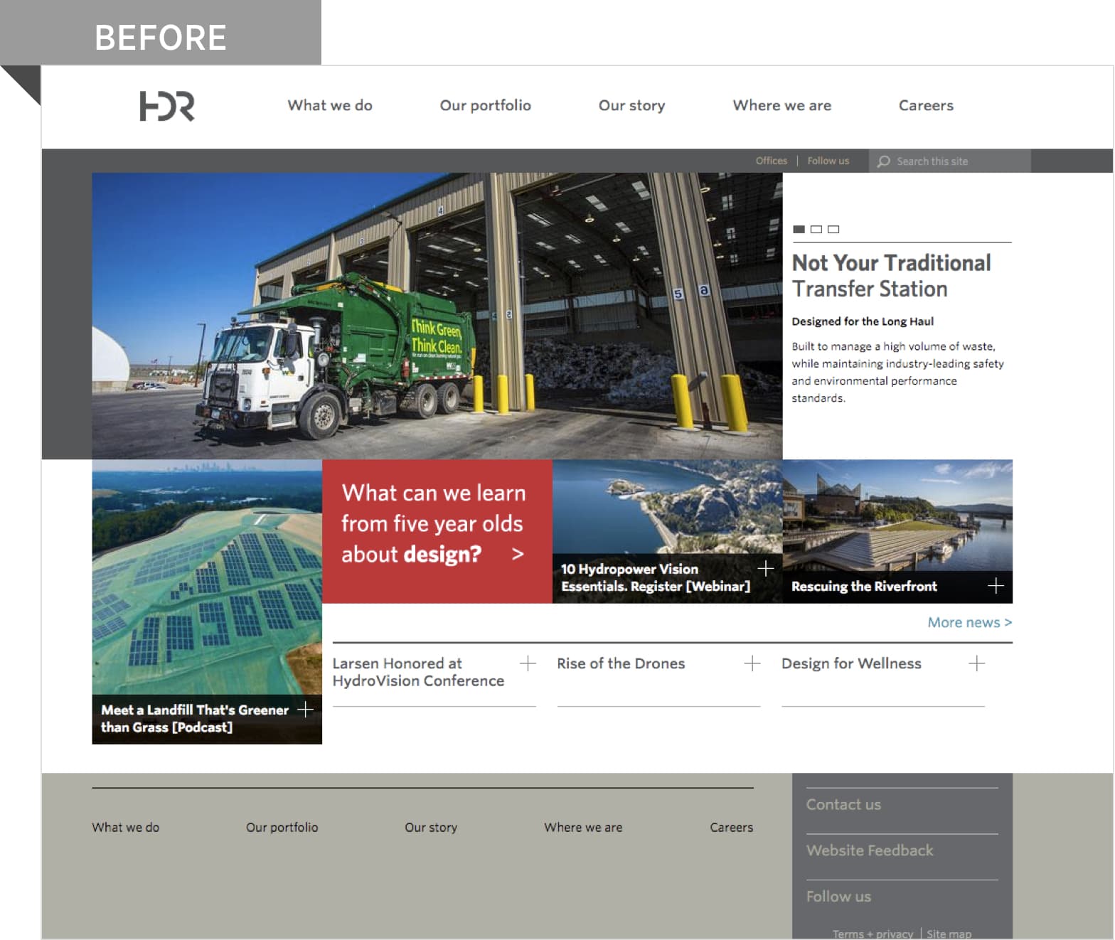 HDR's Drupal 6 Homepage