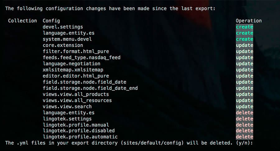 Drush CEX Screenshot