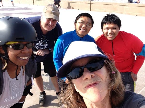 Run, Skate, Bike event