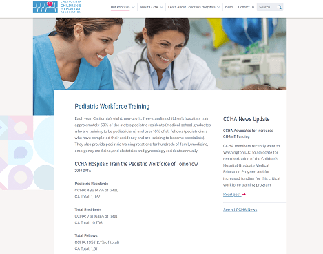 Pediatric Workforce Page