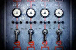 A set of dials and controls symbolising configuration management in Drupal 8.